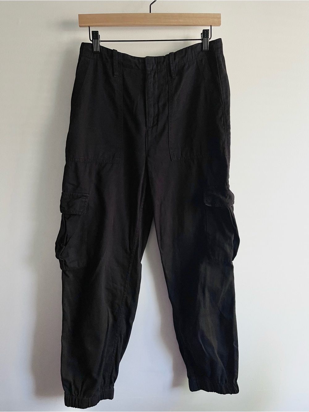 BDG Urban Outfitters Black Utility Cargo Jogger Pants Relaxed Skate Y2K Size M